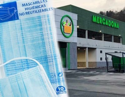 Aluvión de quejas a Mercadona por las mascarillas que tienen a la venta