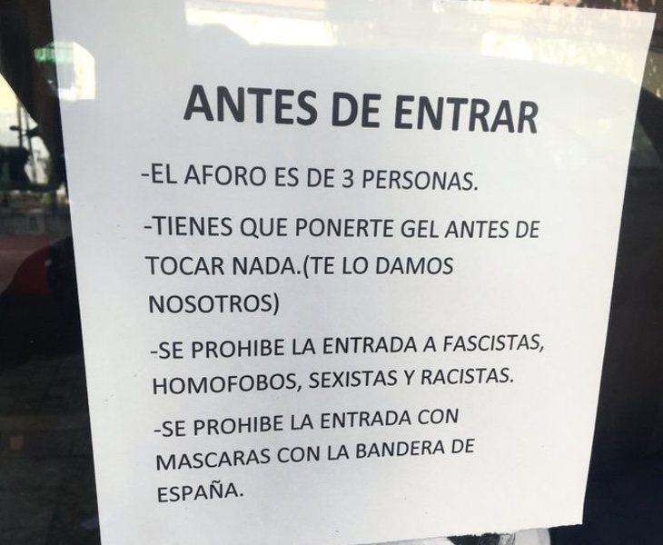 El cartel de la discordia