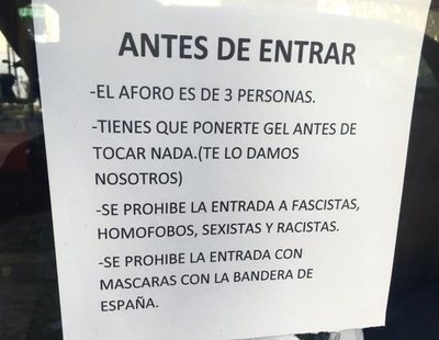 Una tienda veta "fascistas, homófobos, sexistas y racistas" y Twitter se llena de lágrimas de facha