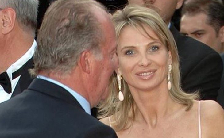 El rey Juan Carlos junto a Corinna Larsen, su examante