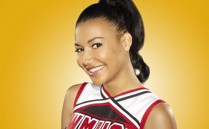 Naya Rivera como Santana en 'Glee'