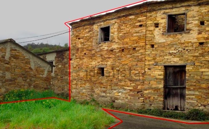 La casa que actualmente se encuentra en venta por 2.500 euros