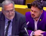 Gabriel Rufián estalla contra un diputado de VOX: "¡Inhumano, estúpido, racista, descerebrado!"