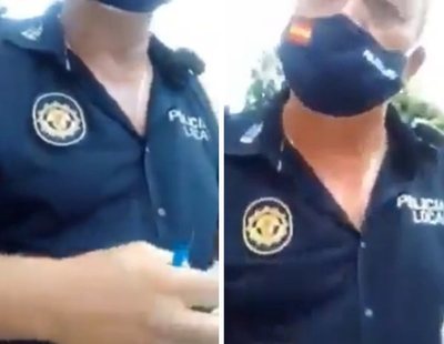 "Habeas corpus": el viral vídeo de un policía por su paciencia con una mujer sin mascarilla