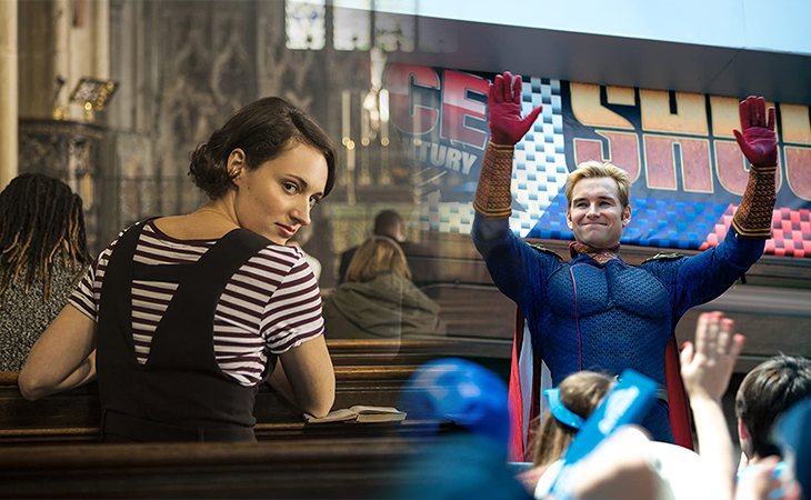 'Fleabag' (izq.) y 'The Boys' (der.)