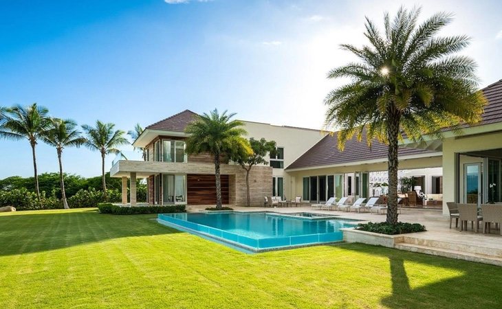 Una de las villas del complejo Casa de Campo en República Dominicana, la urbanización de lujo donde se ha asentado el rey Juan Carlos