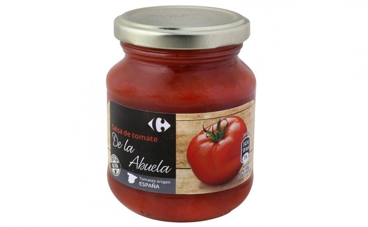 Salsa de tomate de la abuela de Carrefour