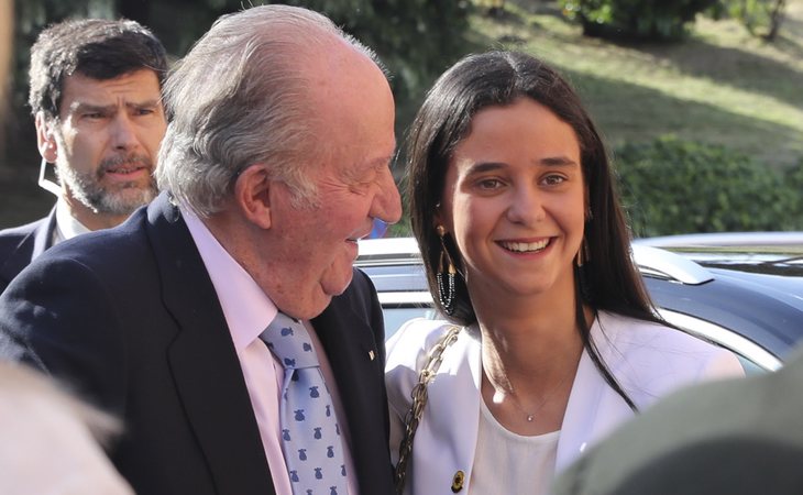 Victoria Federica siempre ha estado muy unida a su abuelo, el rey Juan Carlos