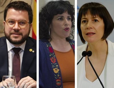 Los comentarios de Pere Aragonés, Teresa Rodríguez y Ana Pontón contra la Corona que investiga la Fiscalía