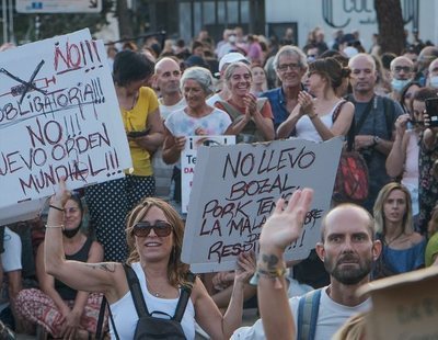 Un manifestante antimascarillas de Colón, ingresado con neumonía por coronavirus