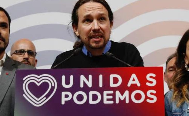 Pablo Iglesias, líder de Unidas Podemos