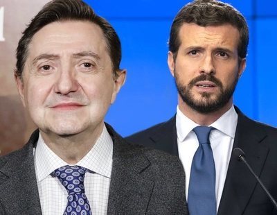 Losantos estalla: "¡Casado deja el combate a una sociedad controlada por comunistas y separatistas!"