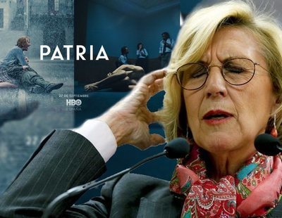 Rosa Díez se las apaña para culpar a Pedro Sánchez del polémico cartel de 'Patria', de HBO