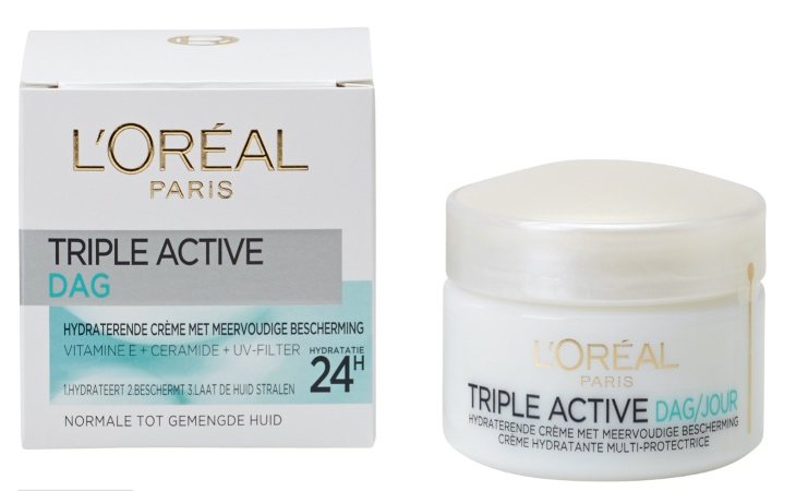 L'Oreal crema hidratante triple activa