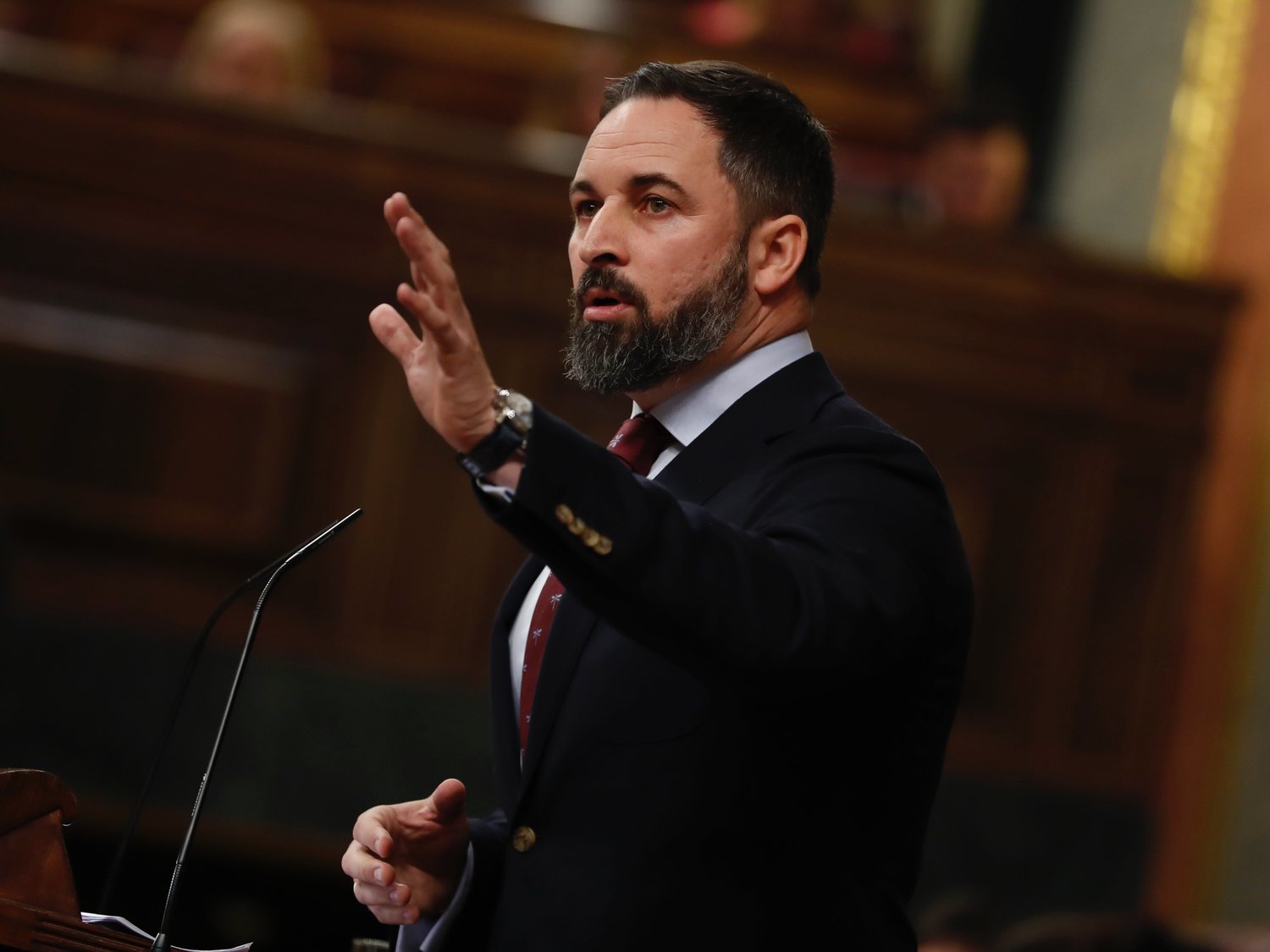 Abascal dice que el Gobierno de coalición progresista "es peor" que la dictadura de Franco