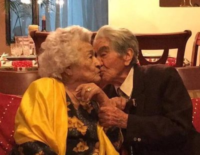 Una pareja de ancianos gana el Premio Record Guiness al matrimonio más longevo