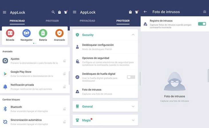 La app delata a quienes intentan acceder a nuestro dispositivo sin permiso