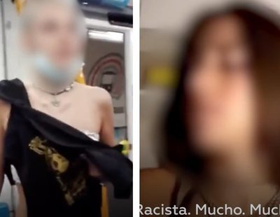 Una de las agresoras racistas del Metro de Madrid se reafirma: "Es mi puta opinión, este es mi país"