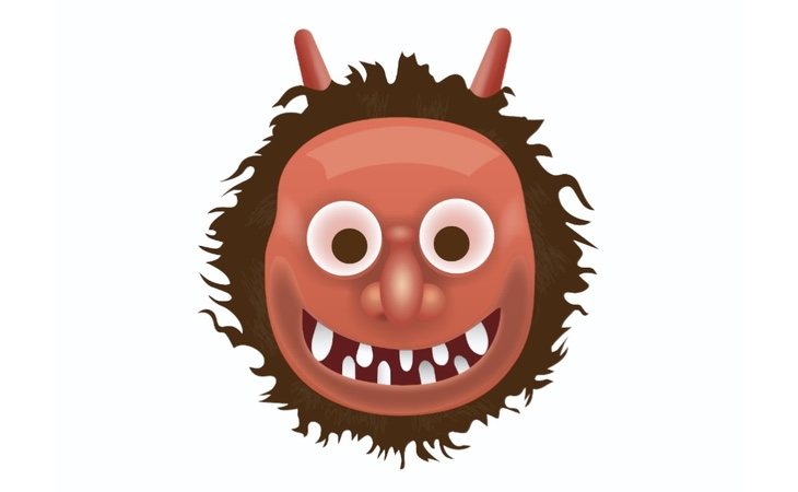 Este emoji no representa un ser malvado