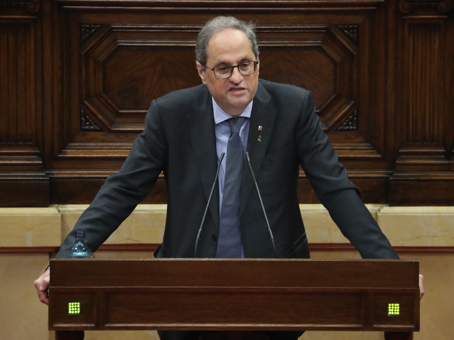 El Supremo inhabilita a Quim Torra y aboca al final de la legislatura