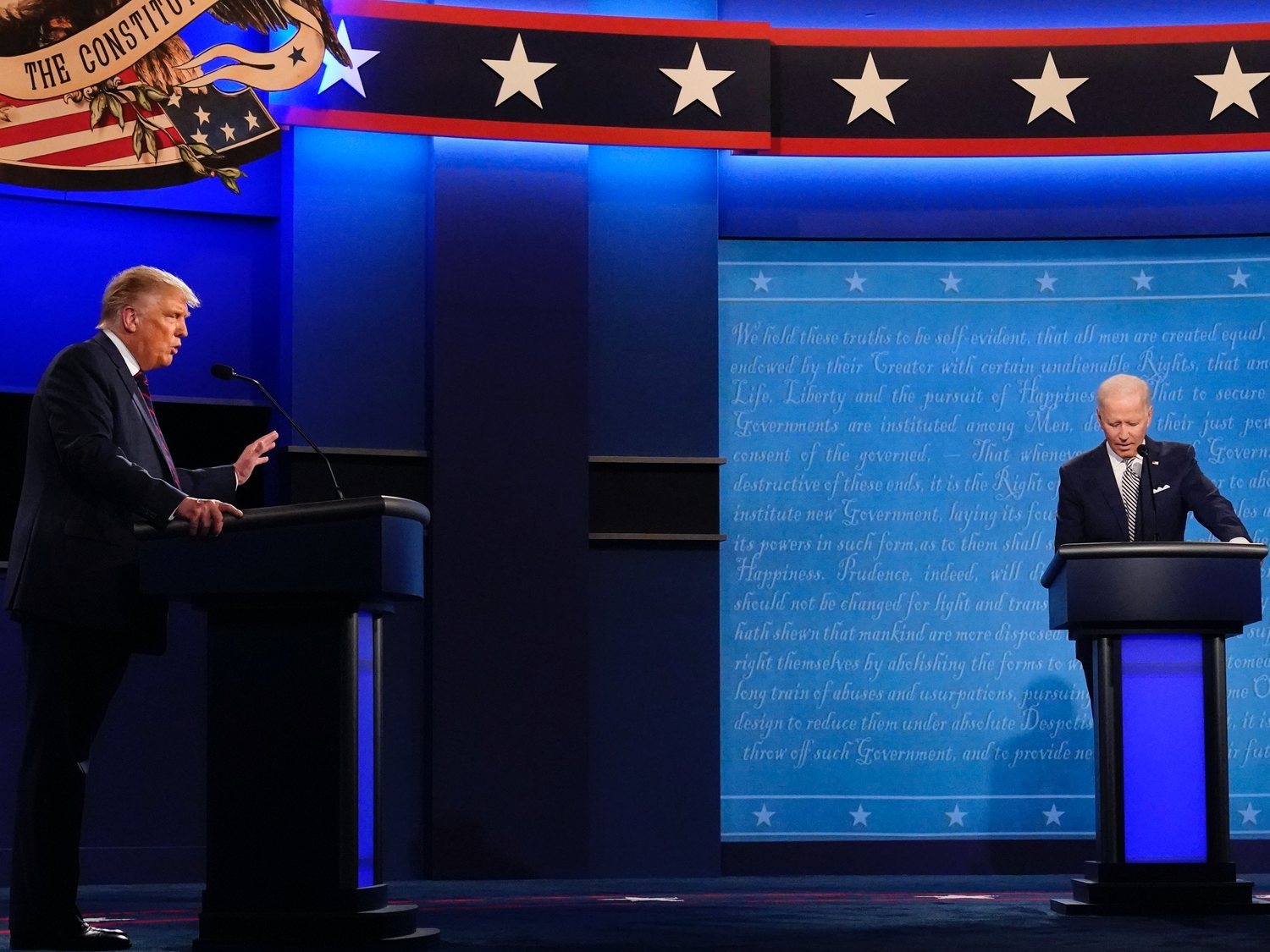 El primer debate entre Donald Trump y Joe Biden, en 20 contundentes frases