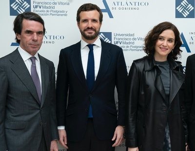 Aznar envía una inquietante advertencia a Pablo Casado por la deriva de Isabel Díaz Ayuso