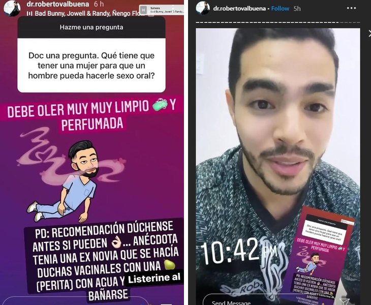 El cirujano respondió a una pregunta con una polémica anécdota