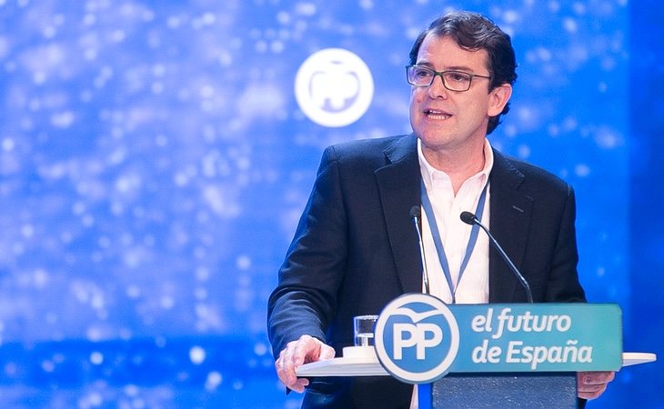 El presidente de Castilla y León, Alfonso Fernández Mañueco