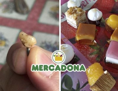 Compra unos pasteles en Mercadona y encuentra un implante dental incrustado dentro del bizcocho