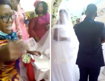 Sorprende a su marido casándose en una boda: había salido de casa diciendo que iba a trabajar