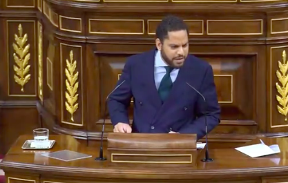 El representante de VOX amenaza con ilegalizar partidos independentistas:' Son una anomalía democrática'