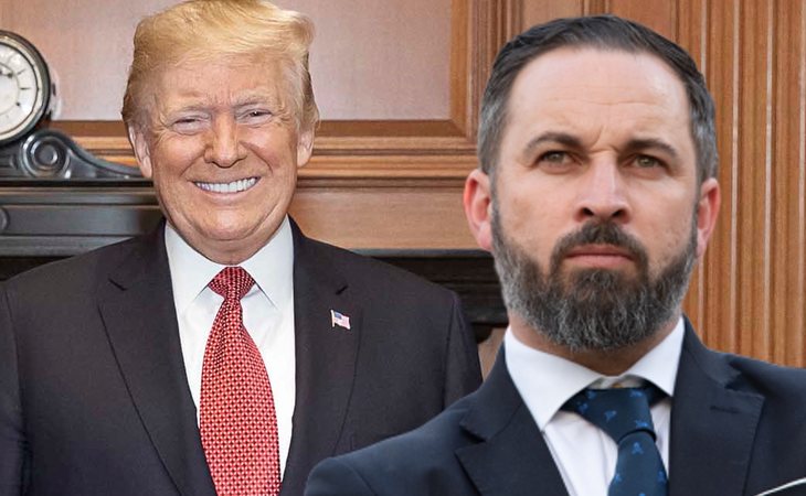 Santiago Abascal aprovecha su intervención para defender a Trump: 'Se ha creado una imagen distorsionada de él'