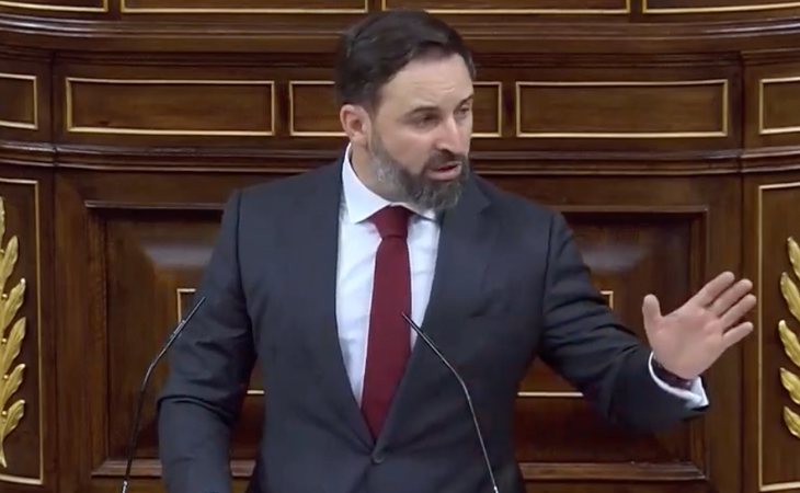 Santiago Abascal trae a su discurso algunos de sus delirios ideológicos: 'Es escandoloso que los países occidentales financien políticas tendentes ...