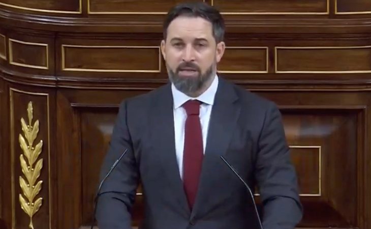 Santiago Abascal da una vuelta de campana para relacionar independentismo catalán y yihadismo. Predice que habrá 'República islámica catalana'.