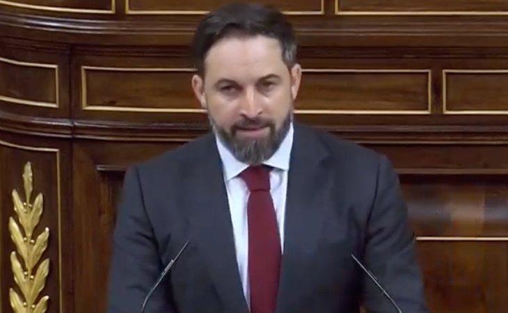 Santiago Abascal dice al Gobierno que siguen 'a quienes provocaron la Guerra Civil y a quienes la perdieron'