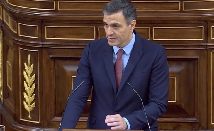 Sánchez rebate a Abascal: 'Además de padecer, sufrir y soportar el terrorismo, el PSOE hizo algo más. Fue un Gobierno socialista quien derrotó ...