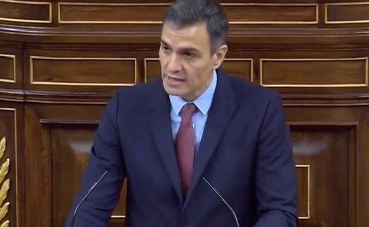 Pedro Sánchez, a Santiago Abascal: 'Usted exhibe muy poco pudor por los fallecidos por la pandemia. VOX no estuvo presente cuando rendimos homenaje ...