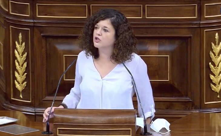 Sofía Castañón (Unidas Podemos): 'Este Gobierno al que atacan camina con paso firme y gafas violetas y conciencia de clase'