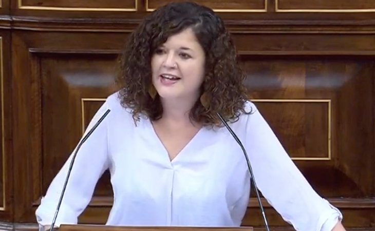 Sofía Castañón (Unidas Podemos) 'Proponen un país peor. ¿Qué tipo de persona se puede permitir despreciar los derechos humanos?'. 'Dejen de ...