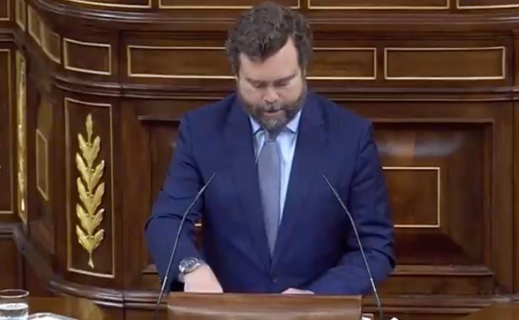 Iván Espinosa de los Monteros (VOX): 'España está en peligro'. Y apunta: 'Ni el socialismo, ni el comunismo pueden ofrecer solución alguna'