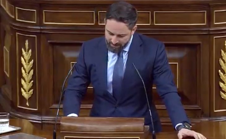 Santiago Abascal se victimiza ante Pablo Casado: 'Lamento profundamente el ataque personal que usted ha desplegado hoy contra mí'