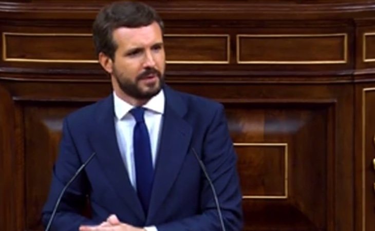 Casado, a Iglesias: 'Usted se parece mucho más a Abascal de lo que piensa'. Sobre el 15-M: 'Hay mucha gente que se unió a la manifestación en su ...