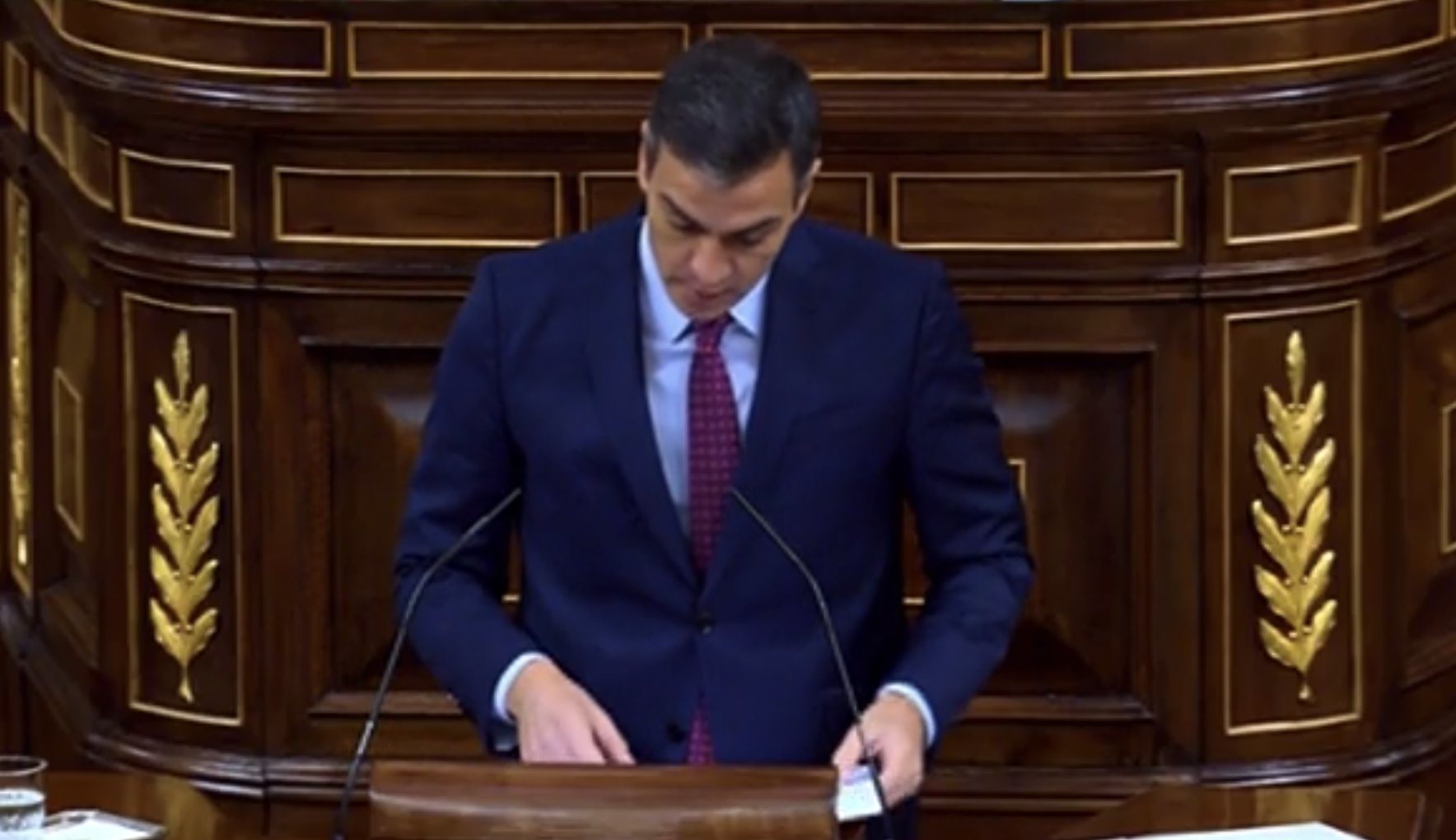 Pedro Sánchez: 'Está claro que no tiene ningún tipo de apoyo porque no tiene proyecto para este país, más que arremeter contra quienes no ...