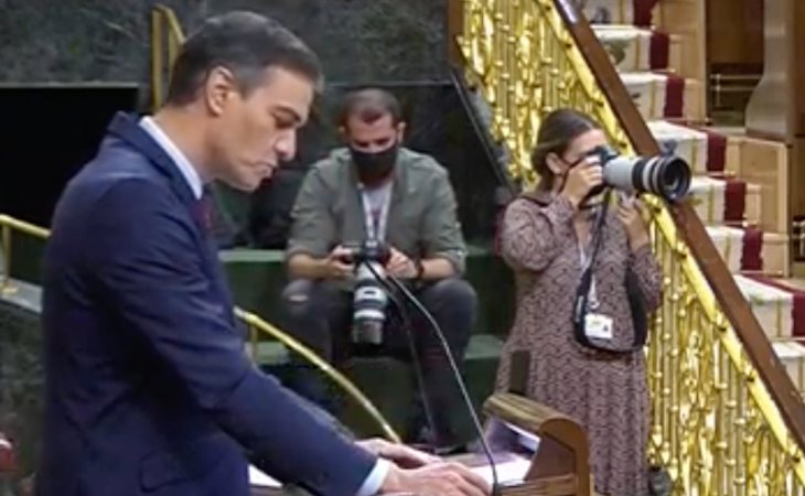 Pedro Sánchez, contundente con Santiago Abascal: 'Usted está solo. Orgullo es lo que le sobra y modestia es lo que le falta'