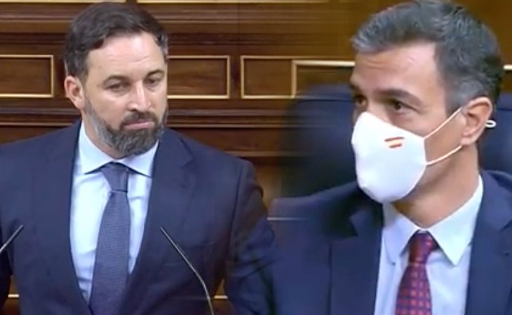 Santiago Abascal, a Pedro Sánchez: 'Ha pasado de profanador a necrófilo. Ustedes sin Franco no son nada'