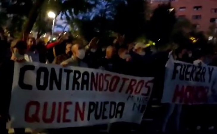 VOX blanqueó la manifestación contra los menores migrantes