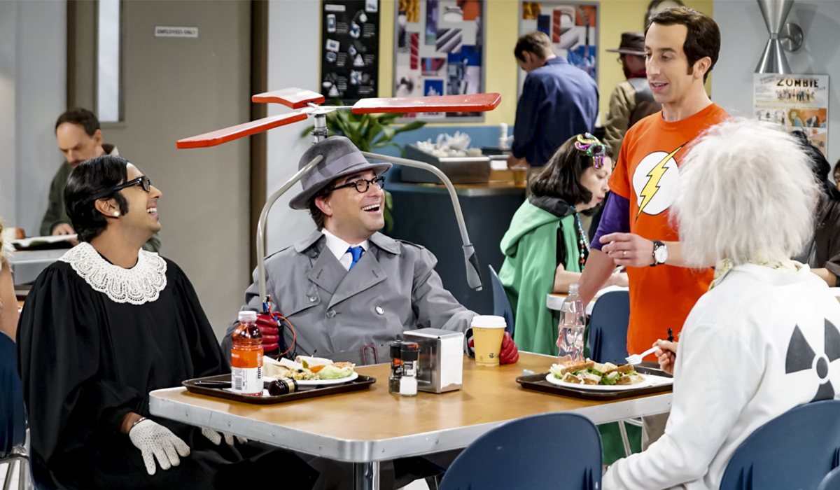 Protagonistas de 'The Big Bang Theory' en Halloween