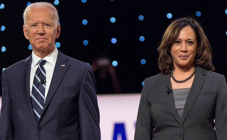 Joe Biden, elegido presidente de Estados Unidos; y Kamala Harris, primera mujer vicepresidenta del país