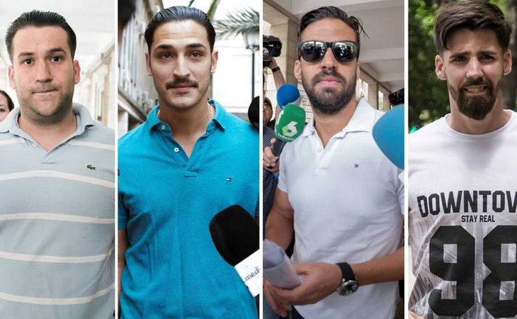 José Ángel Prenda, Alfonso Jesús Cabezuelo, Antonio Manuel Guerrero y Jesús Escudero, los miembros de 'La Manada' acusados de abusar de una joven en Pozoblanco