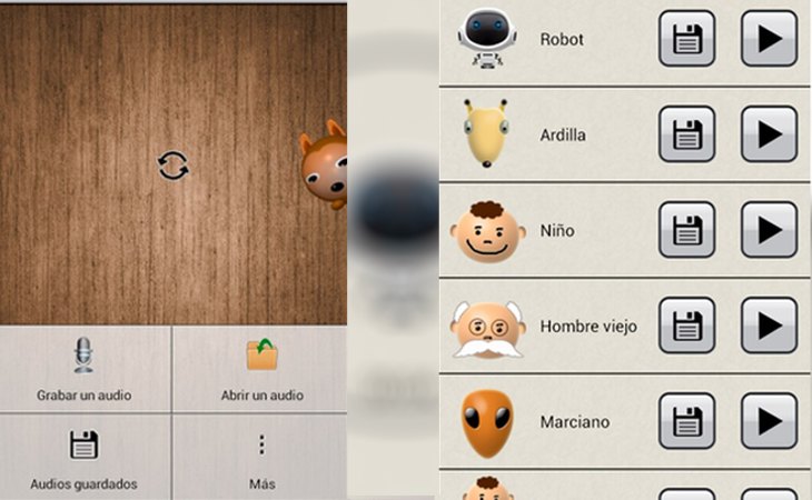 La aplicación Modificador de voz para Android